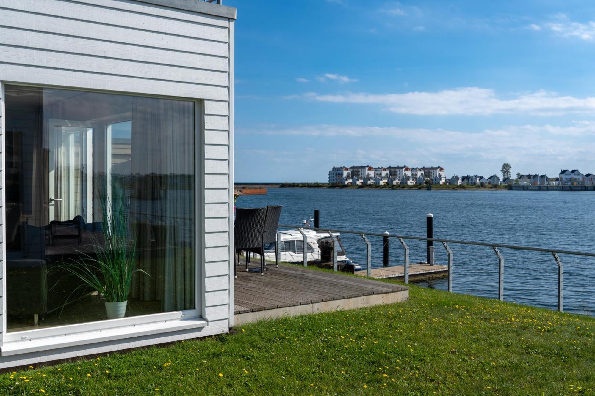 3-Zi-Fewo Brigantine 33 By Seeblick Ferien Oro, Wasserblick,Sauna Olpenitz Exteriör bild